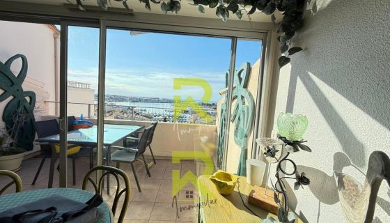 A vendre APPARTEMENT T3 38 M2 TERRASSE BORD DE MER LE CAP D AGDE