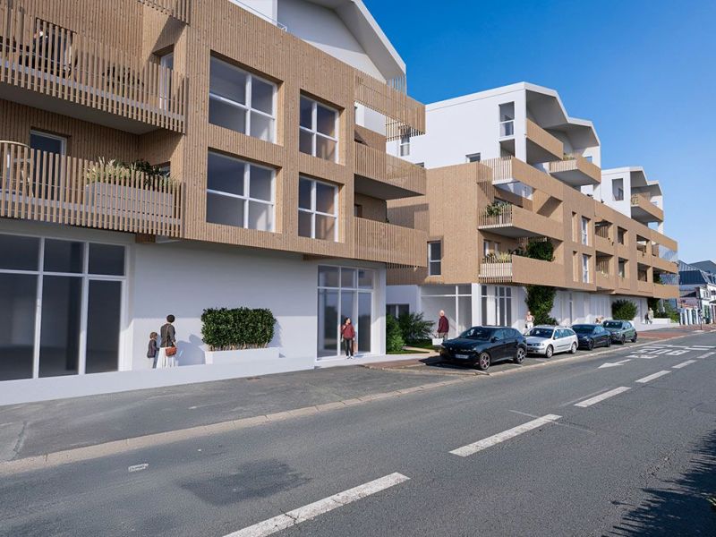 A louer APPARTEMENT DUPLEX NEUF T2 43 M2 TERRASSE BORD DE MER LA ROCHELLE