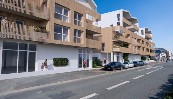 A louer APPARTEMENT DUPLEX NEUF T2 52 M2 TERRASSE BORD DE MER LA ROCHELLE