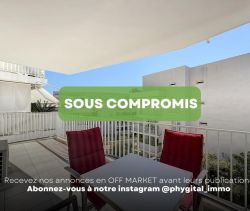 A louer APPARTEMENT T2 42 M2 TERRASSE BORD DE MER CANNES