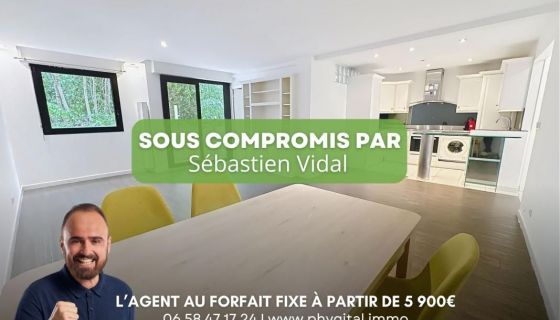 A louer APPARTEMENT T3 64 M2 BORD DE MER ANTIBES