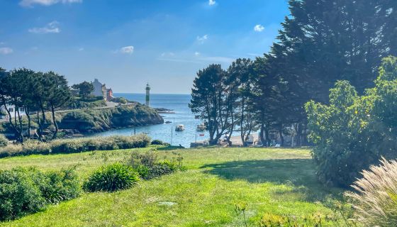 vente Belle Propriété vue mer sur le port de Doëlan