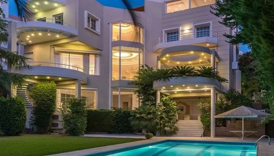 A vendre Merveilleuse villa de luxe 7 PIECES 800 M² VUE MER Voula  