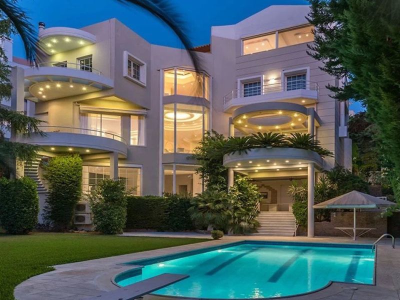 A vendre Merveilleuse villa de luxe 7 PIECES 800 M² VUE MER Voula  