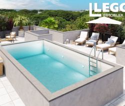 A louer APPARTEMENT NEUF T3 62 M2 PLAGE à PIED LE GRAU DU ROI