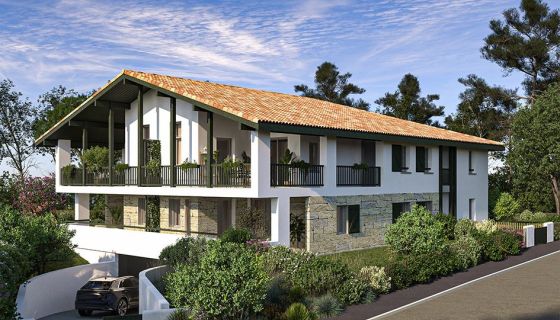 A louer APPARTEMENT T3 61 M2 TERRASSE BORD DE MER BIDART