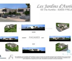 A louer APPARTEMENT T3 64 M2 TERRASSE BORD DE MER FREJUS