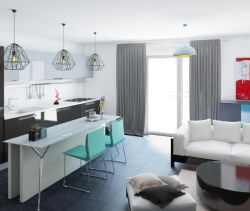 A louer APPARTEMENT NEUF T3 66 M2 TERRASSE BORD DE MER AJACCIO