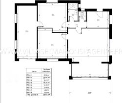 A vendre MAISON  4 PIECES 93 M2 BORD DE MER LEGE CAP FERRET