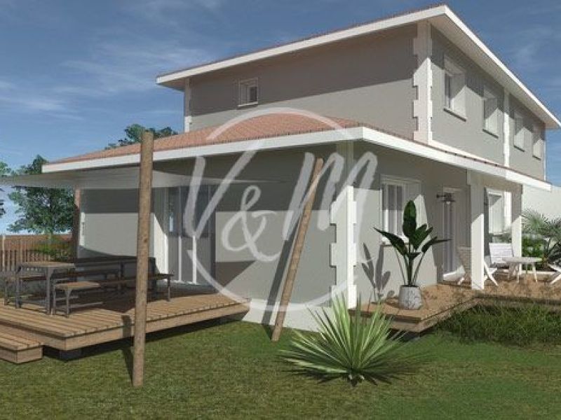 A vendre MAISON  CONTEMPORAINE BORD DE MER ARES