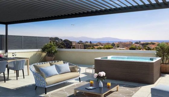 A vendre APPARTEMENT T4 107 M2 TERRASSE VUE MER LA CIOTAT