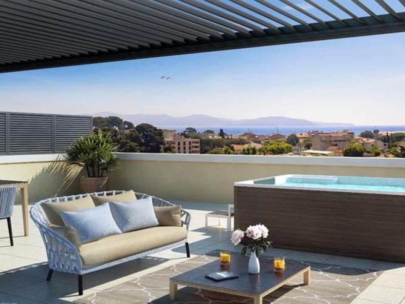 A vendre APPARTEMENT T4 107 M2 TERRASSE VUE MER LA CIOTAT