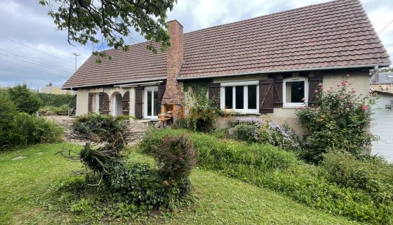 A vendre MAISON DE CHARME 5 PIECES PLAIN PIED AVEC JARDIN PLEIN SUD FECAMP