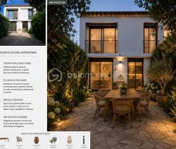 A vendre MAISON  CONTEMPORAINE BORD DE MER SIX FOURS LES PLAGES