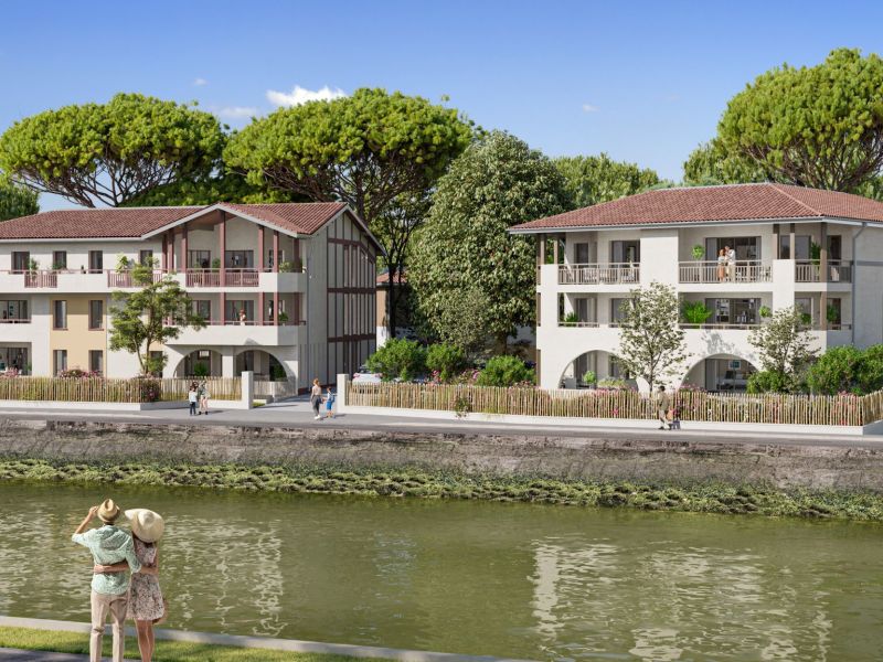 A louer APPARTEMENT DE PRESTIGE NEUF T4 116 M2 TERRASSE BORD DE MER CAPBRETON