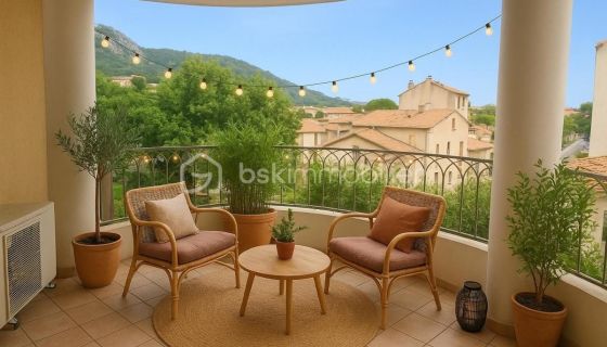 A louer APPARTEMENT T3 52 M2 TERRASSE BORD DE MER TOULON