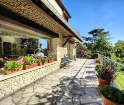 A louer MAISON  DE MAîTRE BORD DE MER TROUVILLE SUR MER