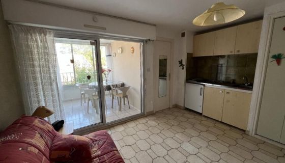 A vendre APPARTEMENT T2 28 M2 BORD DE MER GRAU D AGDE