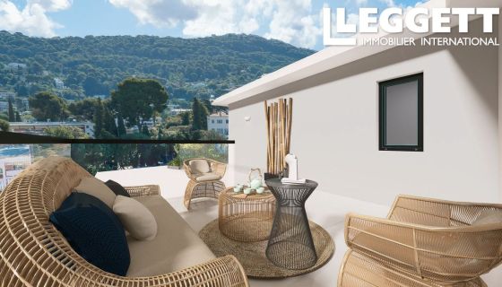 A louer APPARTEMENT DE PRESTIGE T4 97 M2 TERRASSE BORD DE MER LE CANNET