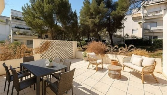 A louer APPARTEMENT T3 90 M2 TERRASSE BORD DE MER MARTIGUES