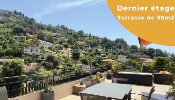 A louer APPARTEMENT T3 59 M2 TERRASSE BORD DE MER MENTON