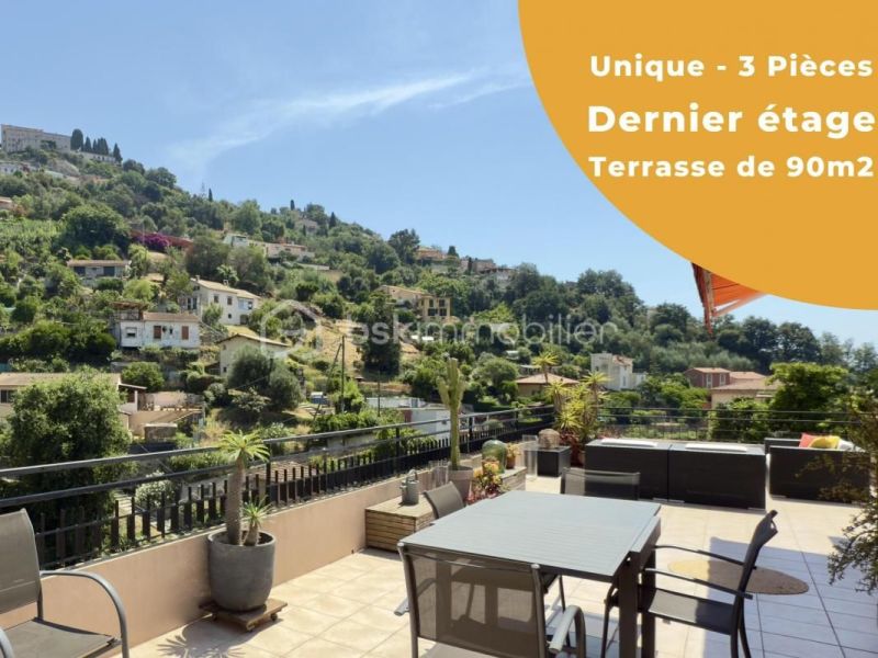 A louer APPARTEMENT T3 59 M2 TERRASSE BORD DE MER MENTON