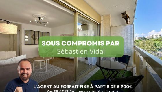 A louer STUDIO  31 M2 TERRASSE BORD DE MER ANTIBES