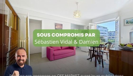 A louer APPARTEMENT T2 35 M2 BORD DE MER ANTIBES