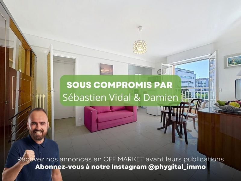 A louer APPARTEMENT T2 35 M2 BORD DE MER ANTIBES