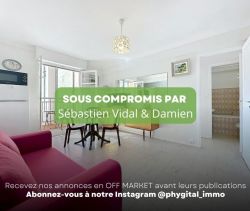 A louer APPARTEMENT T2 35 M2 BORD DE MER ANTIBES