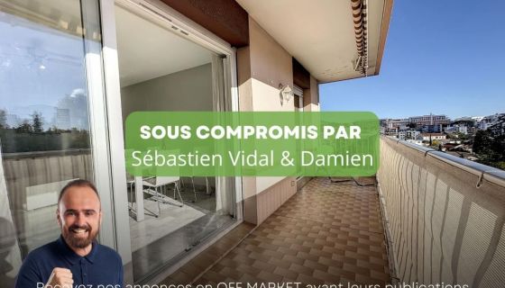 A louer APPARTEMENT T3 65 M2 TERRASSE BORD DE MER CANNES