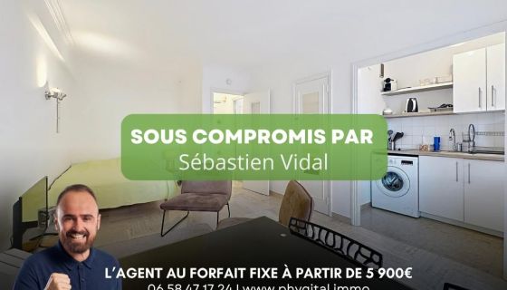 A louer STUDIO  25 M2 TERRASSE BORD DE MER CANNES