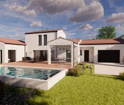 A louer MAISON  CONTEMPORAINE BORD DE MER LES MATHES