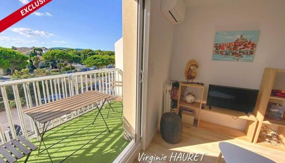 A louer APPARTEMENT T2 27 M2 TERRASSE BORD DE MER GRUISSAN