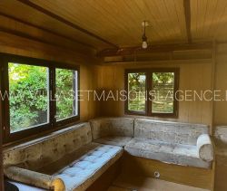 A vendre charmante maison en bois 53 m² 4 pieces Carcans