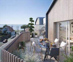 A louer APPARTEMENT T4 98 M2 BORD DE MER SAINT NAZAIRE