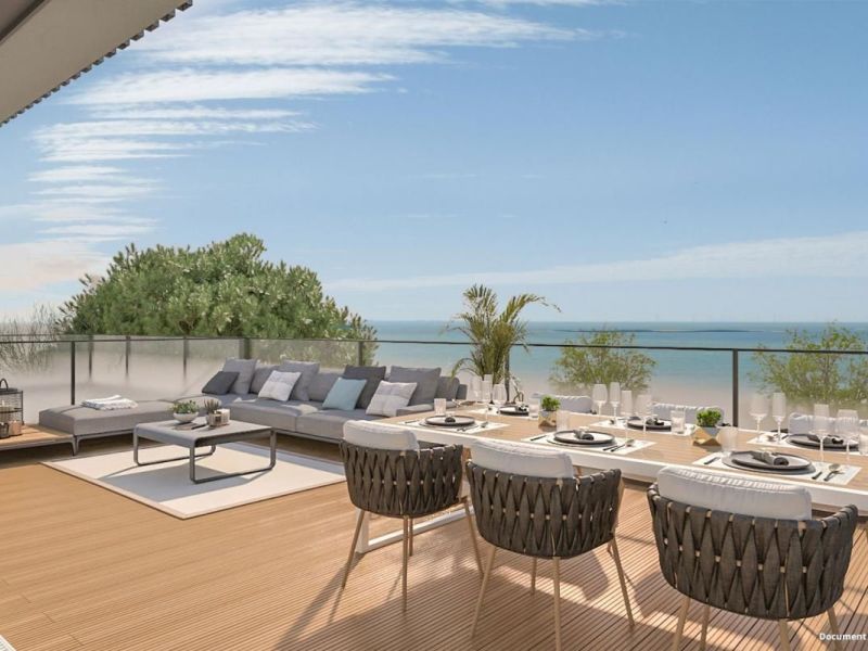 A louer APPARTEMENT T3 98 M2 VUE MER PORNICHET