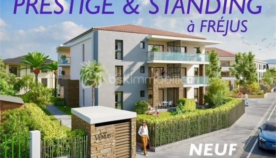 A louer APPARTEMENT DE PRESTIGE NEUF T3 59 M2 TERRASSE BORD DE MER SAINT RAPHAEL