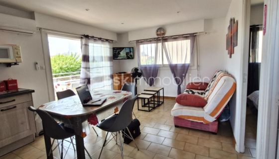 A louer APPARTEMENT T2 29 M2 PLAGE à PIED CANET EN ROUSSILLON