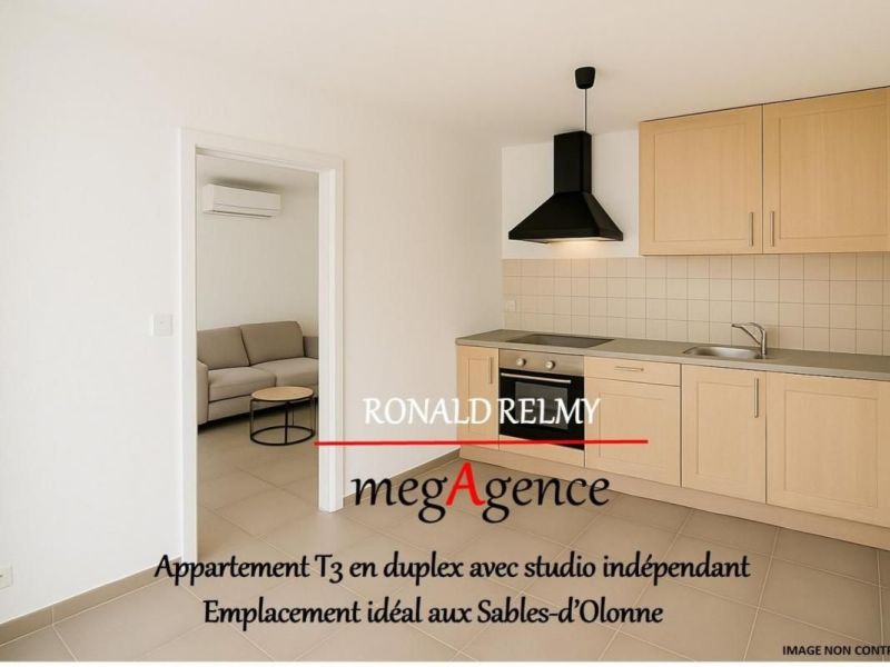 A louer APPARTEMENT DUPLEX T3 72 M2 BORD DE MER LES SABLES D OLONNE