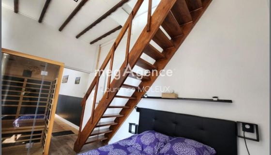 A louer STUDIO DUPLEX  20 M2 BORD DE MER BOULOGNE SUR MER