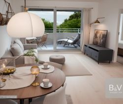 APPARTEMENT T2 49 M2 TERRASSE VUE MER VILLENEUVE LOUBET