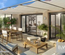 APPARTEMENT DE PRESTIGE T4 98 M2 TERRASSE BORD DE MER VILLENEUVE LOUBET