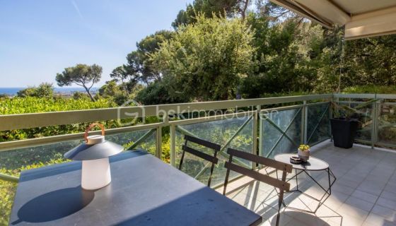 A louer APPARTEMENT DE PRESTIGE T3 62 M2 TERRASSE VUE MER LA SEYNE SUR MER