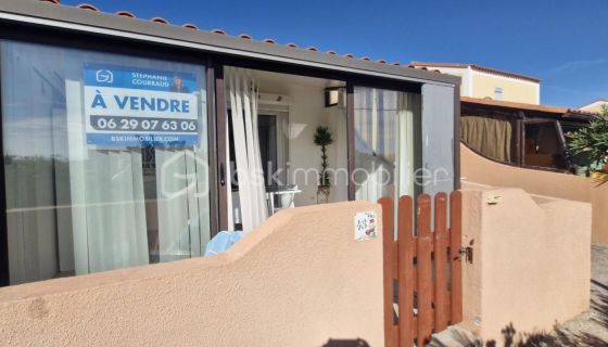 A louer MAISON  3 PIECES 52 M2 BORD DE MER LE BARCARES