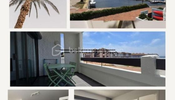 A louer APPARTEMENT T4 62 M2 TERRASSE BORD DE MER LE BARCARES