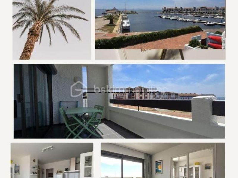 A louer APPARTEMENT T4 62 M2 TERRASSE BORD DE MER LE BARCARES