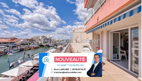A louer APPARTEMENT T2 48 M2 TERRASSE PLAGE à PIED PALAVAS LES FLOTS