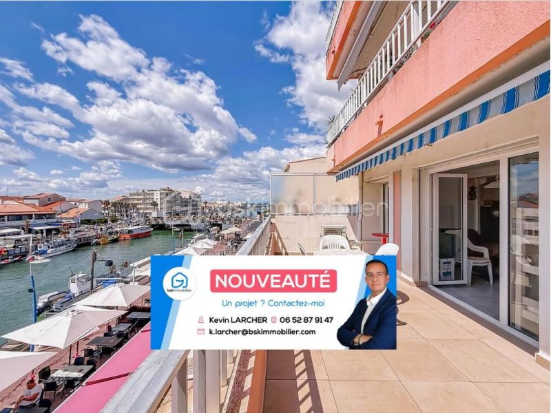 A louer APPARTEMENT T2 48 M2 TERRASSE PLAGE à PIED PALAVAS LES FLOTS