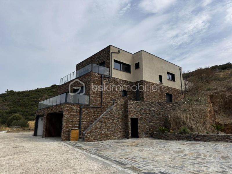 A louer MAISON  CONTEMPORAINE VUE MER PORT VENDRES